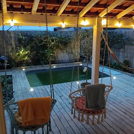 Little House In With Pool Сasa de vacaciones Burdeos